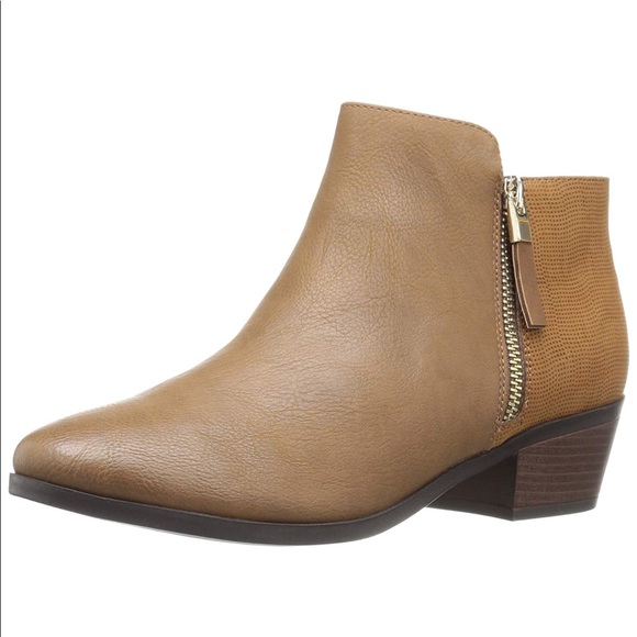 The Westley Side Zip Snake Textured Ankle Booties - Picture 2 of 4